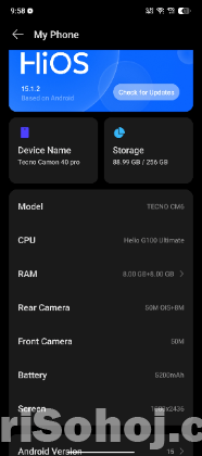 Techno Camon 40 pro
